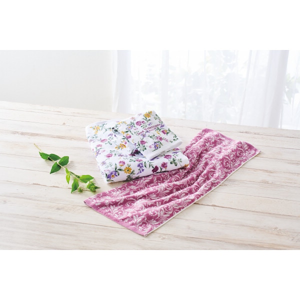 シャディ アイザック・バレンチノ バス・フェイスタオルセット 1個(ご注文単位1個) 【直送品】