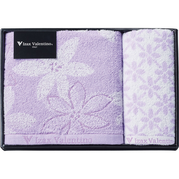 シャディ アイザック・バレンチノ バス・フェイスタオルセット 1個(ご注文単位1個) 【直送品】