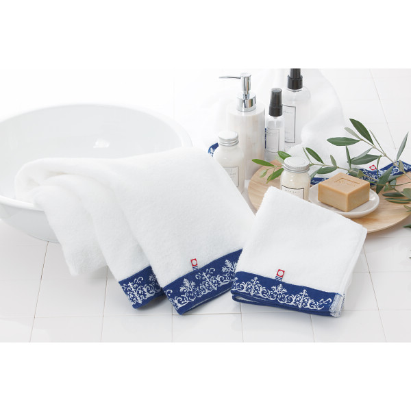 シャディ 今治 プレミアムホテル仕様 ハンドタオル2枚セット 1個(ご注文単位1個) 【直送品】