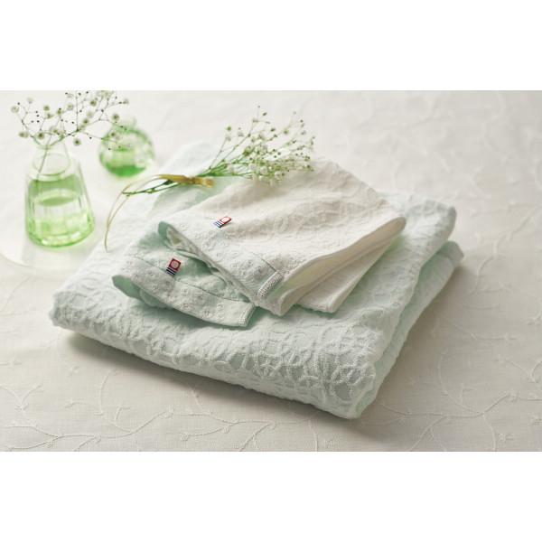 シャディ 今治かのん　フェイス・ハンドタオルセット 1個(ご注文単位1個)  【直送品】