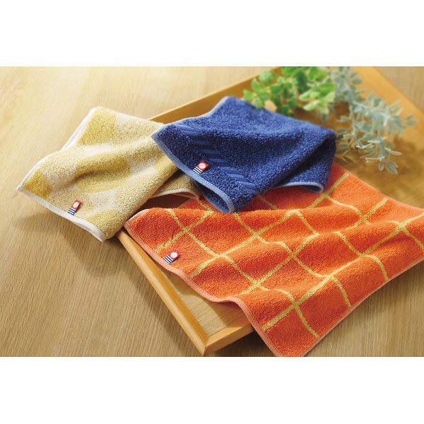 シャディ 今治産タオルハンカチ３枚セット 1個(ご注文単位1個)  【直送品】