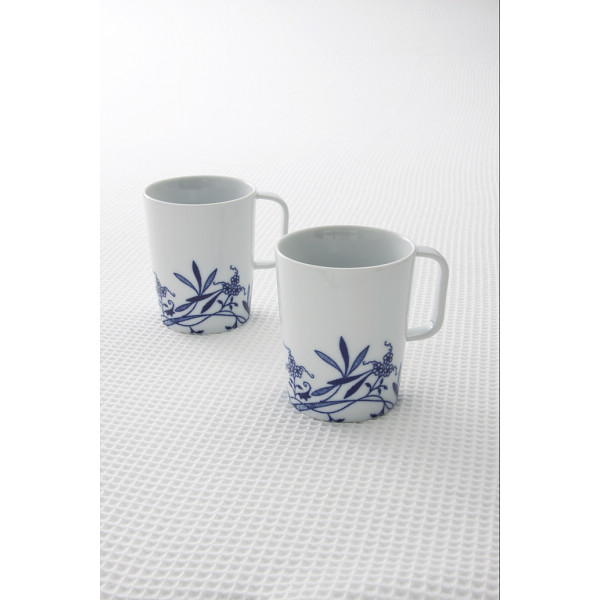 シャディ ボヘミアコバルト　ペアマグ 1個(ご注文単位1個)  【直送品】