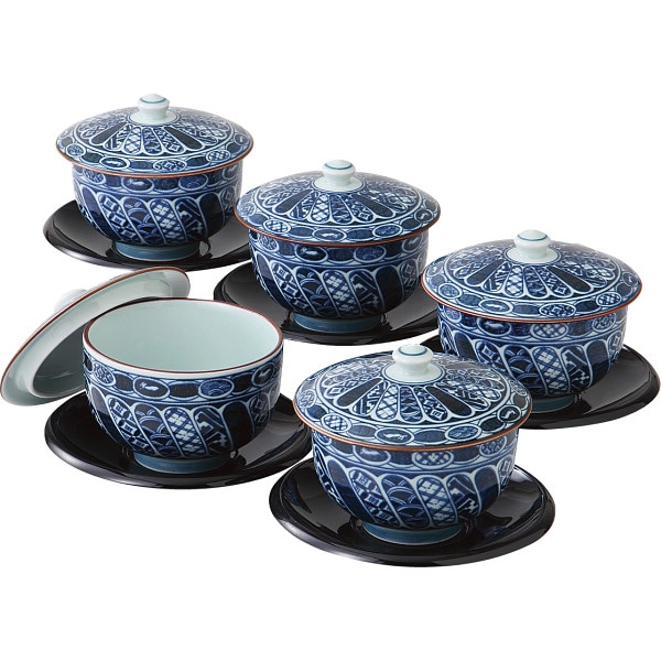 シャディ 波佐見焼　染付祥瑞　茶托付汲出揃 1個(ご注文単位1個)  【直送品】