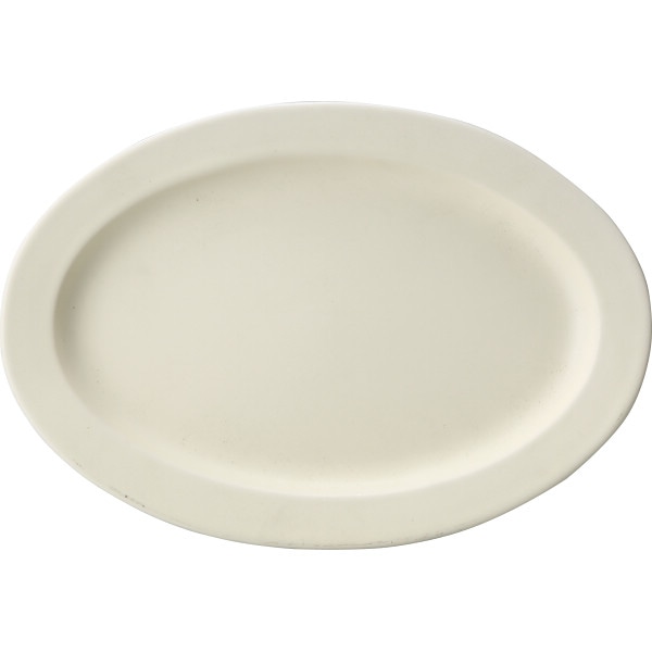 シャディ 作山窯　ＳＡＲＡ　オーバルプレート（１枚） 1個(ご注文単位1個)  【直送品】