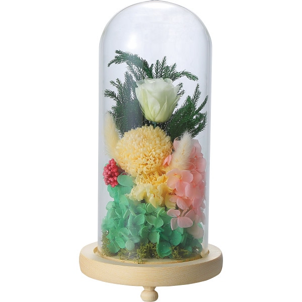 シャディ お供えガラスドームアレンジメント 1個(ご注文単位1個)  【直送品】