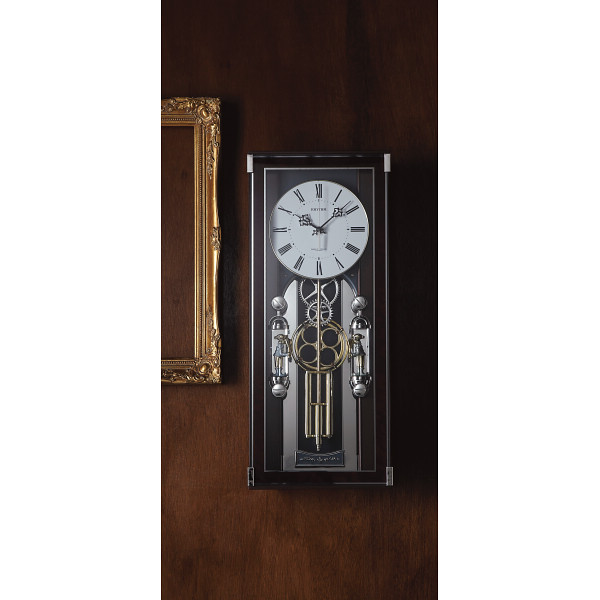 シャディ リズム メロディ電波からくり掛時計(30曲入) 1個(ご注文単位1個) 【直送品】