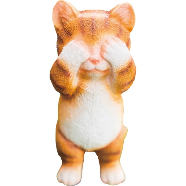 シャディ アニマルガーデンオーナメント 茶トラ 1個(ご注文単位1個) 【直送品】