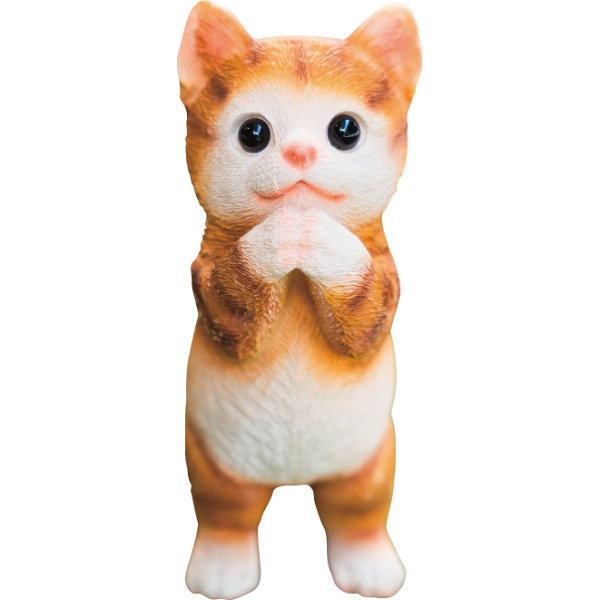 シャディ アニマルガーデンオーナメント 茶トラ 1個(ご注文単位1個) 【直送品】