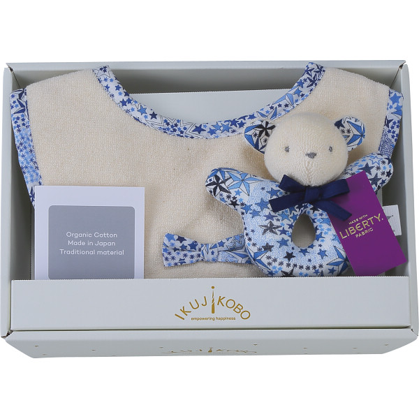 シャディ リバティプリント使用・ベビーミニギフト2点セット 1個(ご注文単位1個) 【直送品】