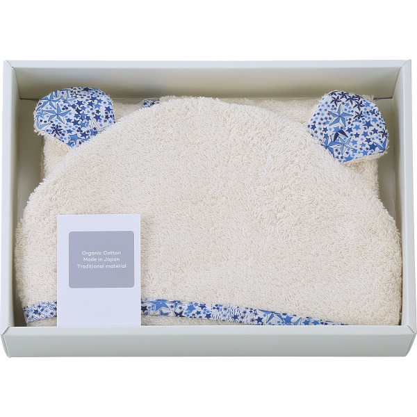 シャディ リバティプリント使用・ベビーバスローブボックス入り 1個(ご注文単位1個) 【直送品】