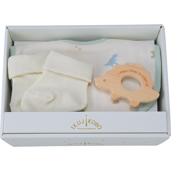 シャディ ベビーミニギフト3点セット(恐竜) 1個(ご注文単位1個) 【直送品】