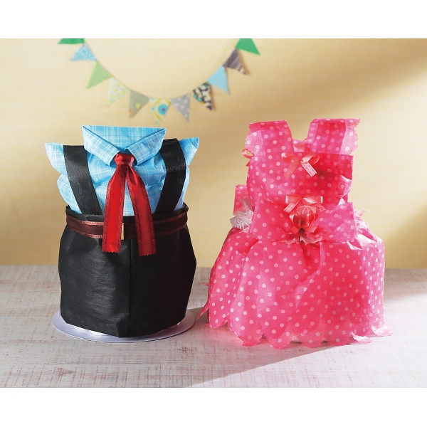 シャディ おむつｄｅケーキ　２段 1個(ご注文単位1個)  【直送品】