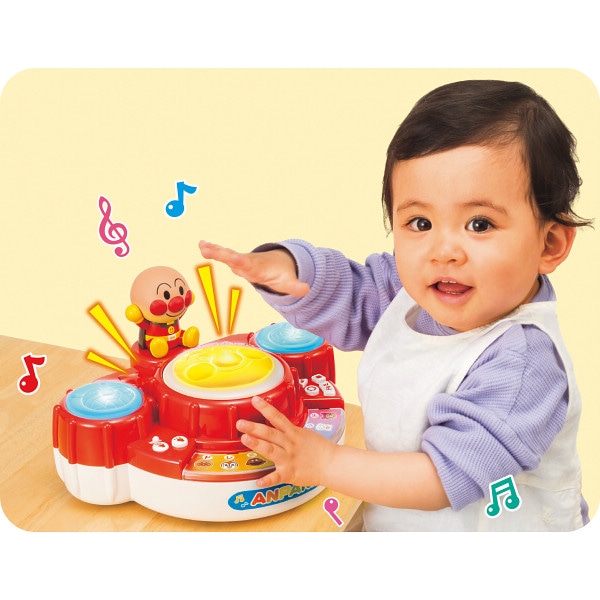 シャディ アンパンマン　光るドレミファ♪マジカルボンゴ 1個(ご注文単位1個)  【直送品】