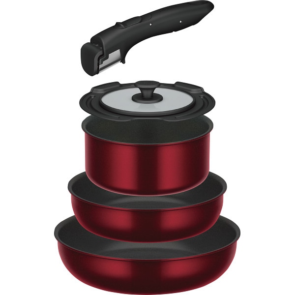 シャディ サーモス　取っ手のとれるフライパン５点セット 1個(ご注文単位1個)  【直送品】