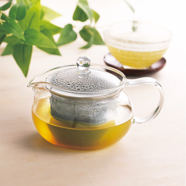 シャディ ハリオ　茶茶急須　丸（４５０┣ｍｌ┫） 1個(ご注文単位1個)  【直送品】