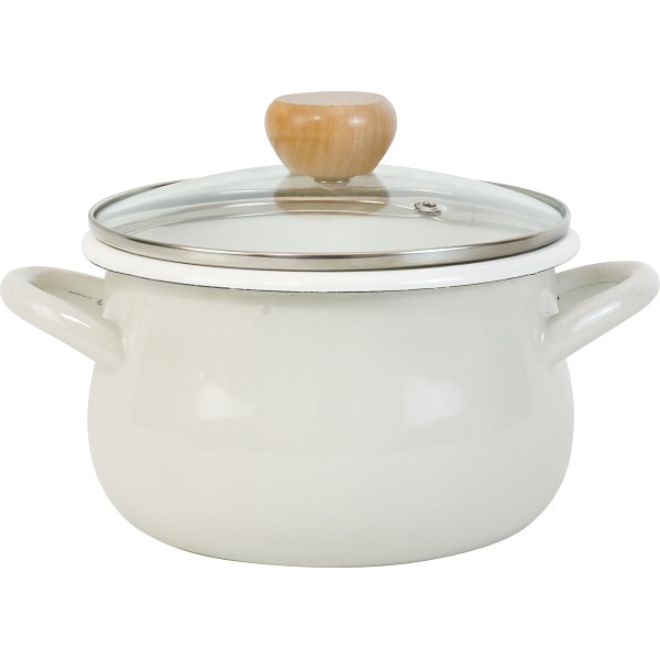 シャディ ストクック IHホーローポット(18┣cm┫) 1個(ご注文単位1個) 【直送品】