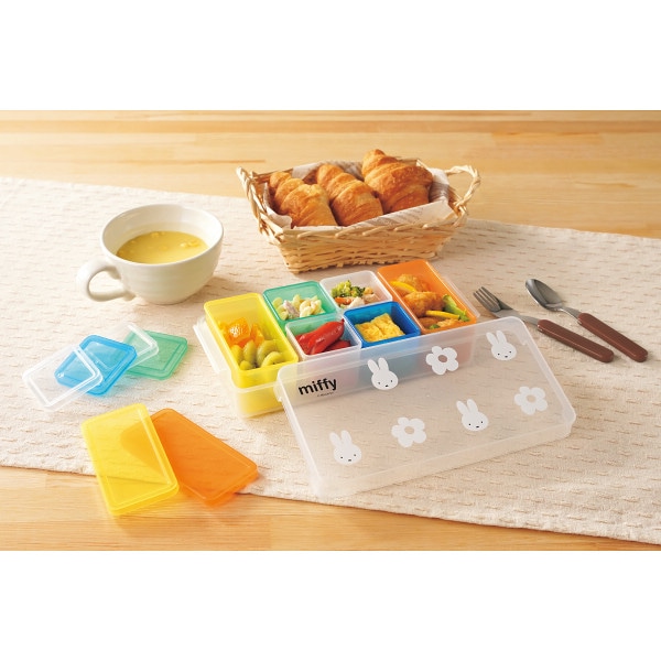 シャディ ミッフィー ケース付キューブストッカー6点セット 1個(ご注文単位1個) 【直送品】