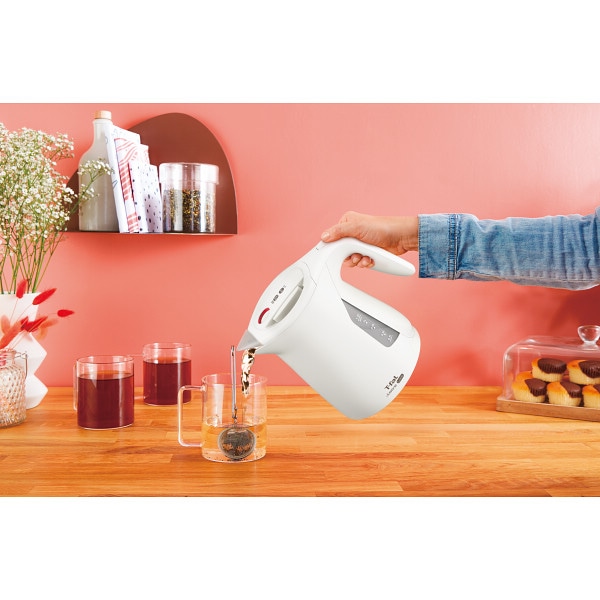 シャディ ティファール　ジャスティンロックホワイト１．２┣ｌ┫ 1個(ご注文単位1個)  【直送品】