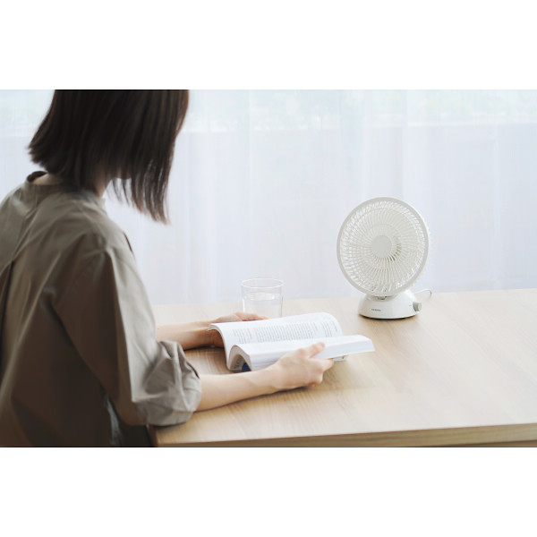 シャディ ツインバード　ＵＳＢ給電式デスクファン 1個(ご注文単位1個)  【直送品】