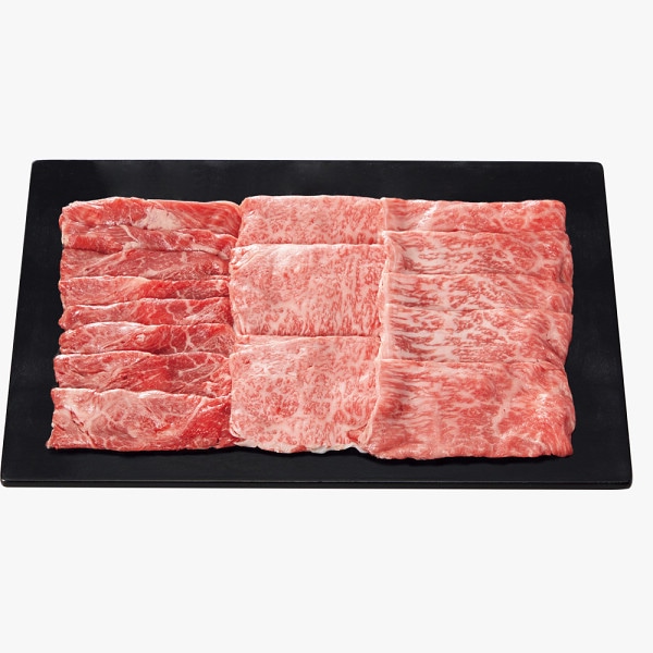 シャディ 銀座吉澤　松阪牛　モモ・カタ（ウデ）・ロース　すき焼き用（計７００┣ｇ┫） 1個(ご注文単位1個) ※軽 【直送品】