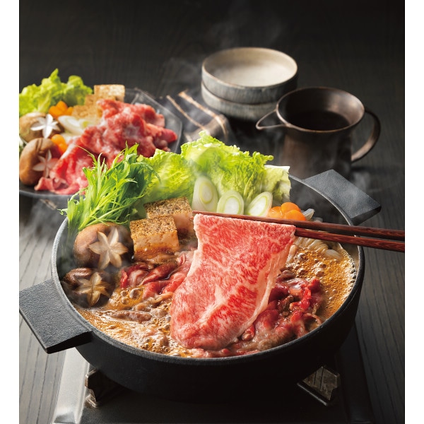 シャディ 銀座吉澤　国産みちのく和牛すき焼きセット 1個(ご注文単位1個) ※軽 【直送品】