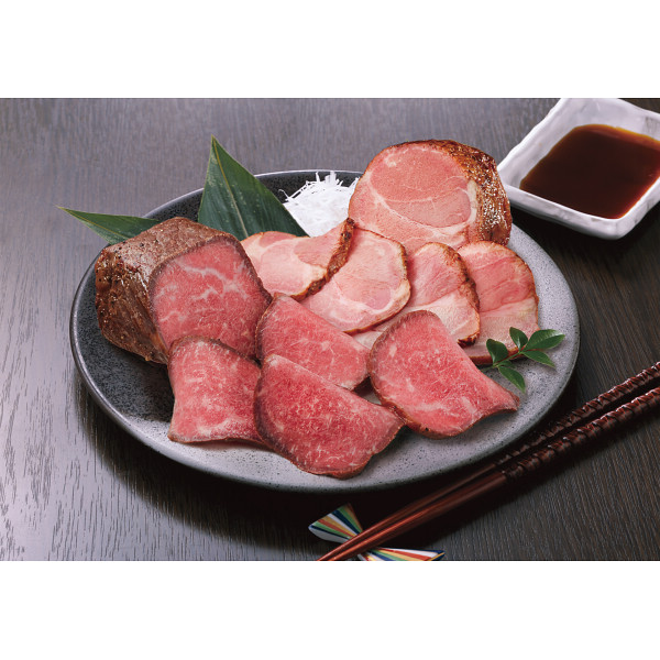 シャディ 至福の和食　「賛否両論」　和のローストビーフ＆ローストポークギフト 1個(ご注文単位1個) ※軽 【直送品】