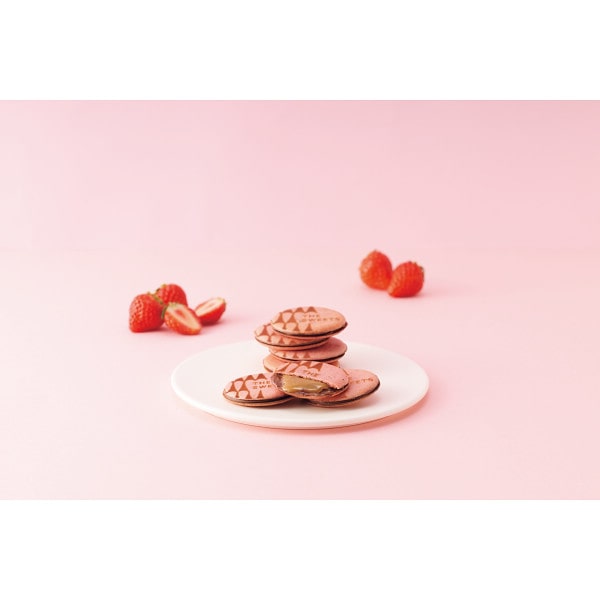 シャディ ザ・スウィーツ 苺キャラメルサンドクッキー(8個) 1個(ご注文単位1個) ※軽 【直送品】