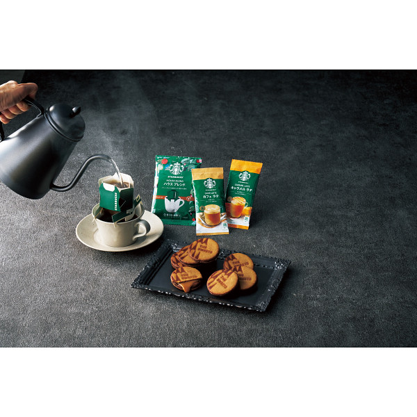 シャディ ザ・スウィーツ キャラメルサンドクッキー スターバックスコーヒーギフト 1個(ご注文単位1個) ※軽 【直送品】