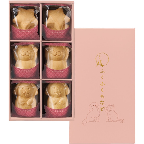 シャディ 菓匠八 ふくふくもなか(6個) 1個(ご注文単位1個) ※軽 【直送品】