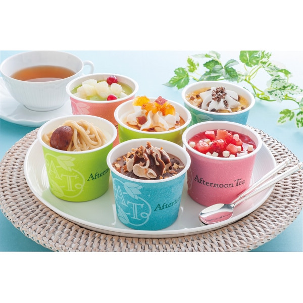 シャディ アフタヌーンティー・ティールーム　アイス＆シャーベット（６個） 1個(ご注文単位1個) ※軽 【直送品】