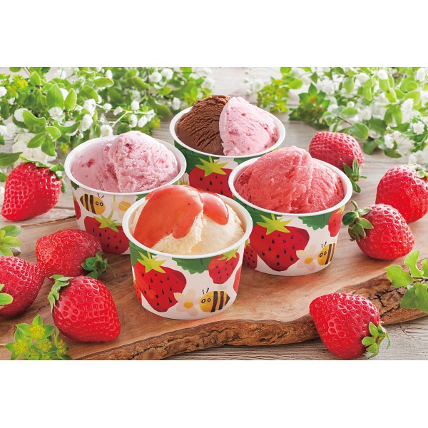 シャディ 博多あまおうのこだわりアイス（１４個） 1個(ご注文単位1個) ※軽 【直送品】