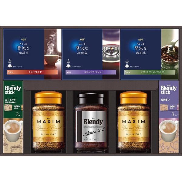 シャディ AGF ドリップ&インスタントコーヒーギフト 1個(ご注文単位1個) ※軽 【直送品】