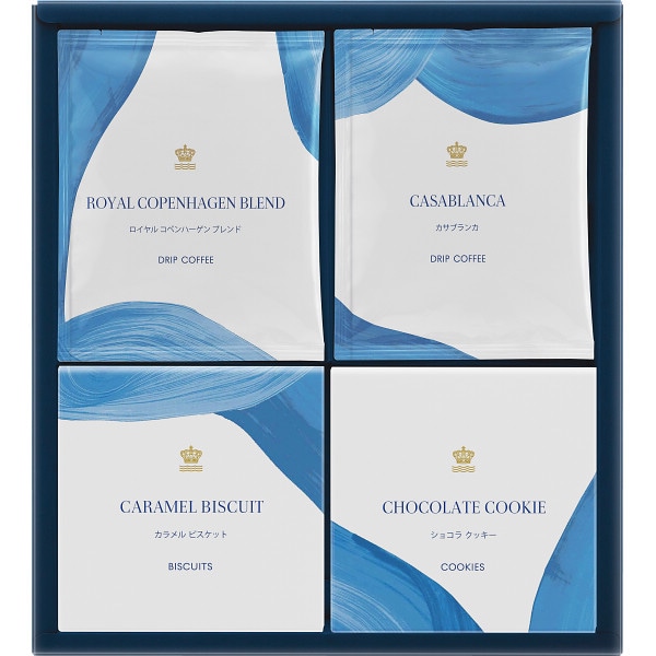 シャディ ロイヤル コペンハーゲン ドリップコーヒー・クッキーセット 1個(ご注文単位1個) ※軽 【直送品】