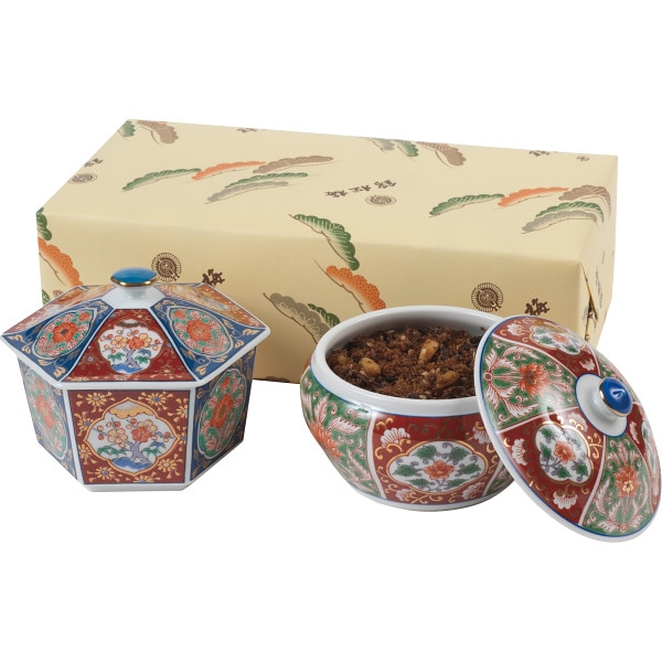 シャディ 錦松梅　有田焼容器入 1個(ご注文単位1個)  【直送品】