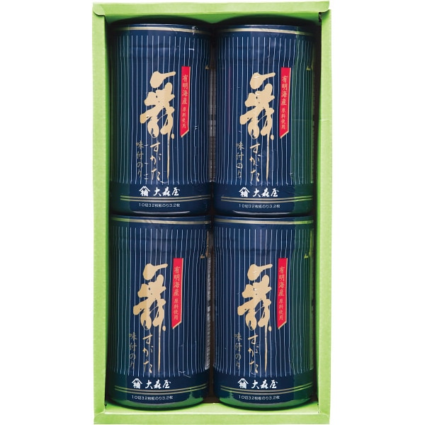 シャディ 大森屋　舞すがた味付のり卓上詰合せ 1個(ご注文単位1個) ※軽 【直送品】