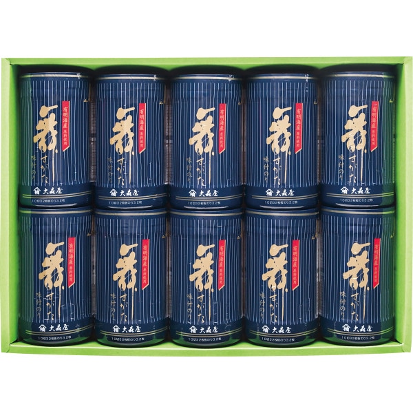 シャディ 大森屋　舞すがた味付のり卓上詰合せ 1個(ご注文単位1個) ※軽 【直送品】