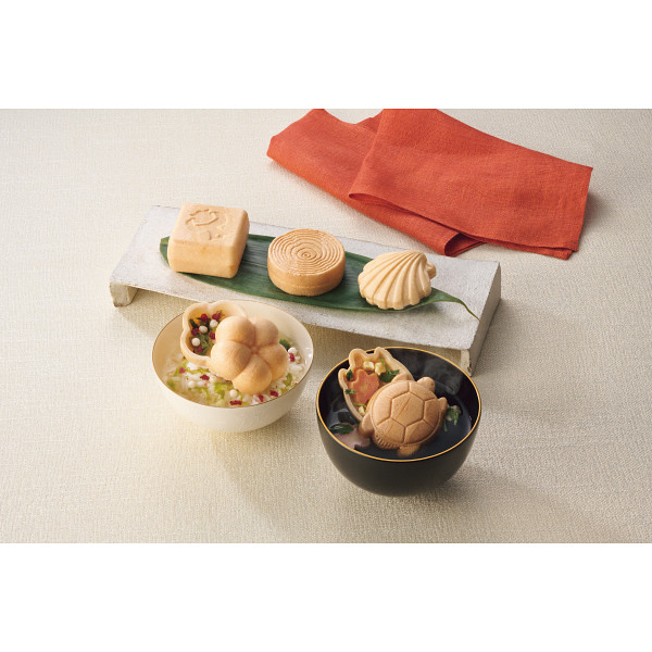 シャディ 極和膳　加賀の福籠　お吸い物・お茶漬け最中詰合せ 1個(ご注文単位1個) ※軽 【直送品】