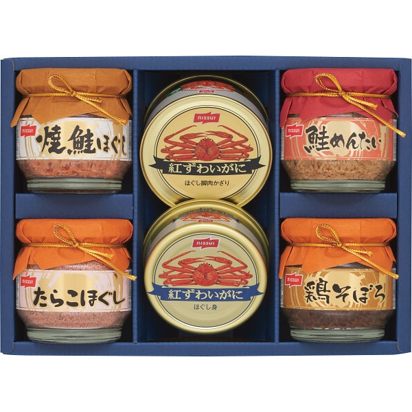 シャディ ニッスイ　瓶詰・かに缶詰ギフトセット 1個(ご注文単位1個) ※軽 【直送品】