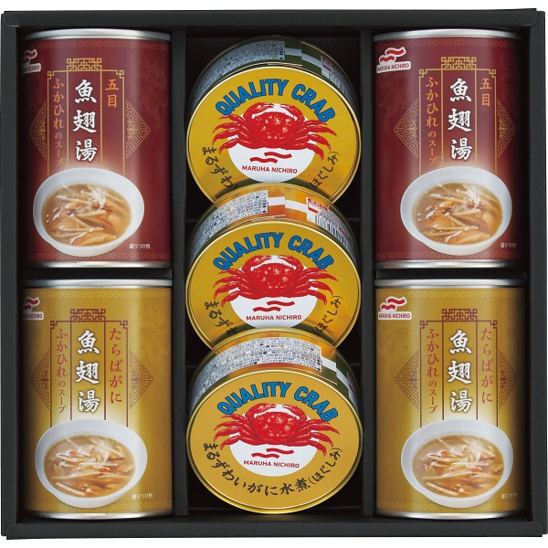 シャディ マルハニチロ　ふかひれスープ・かに缶詰詰合せ 1個(ご注文単位1個) ※軽 【直送品】