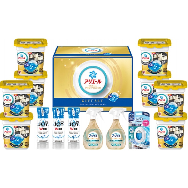 シャディ Ｐ＆Ｇ　アリエールジェルボール　プレミアムバラエティギフトセット 1個(ご注文単位1個)  【直送品】