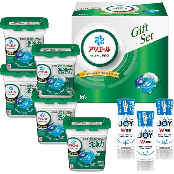 シャディ Ｐ＆Ｇ　アリエールジェルボールプロ部屋干しギフトセット 1個(ご注文単位1個)  【直送品】