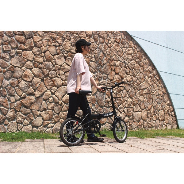 シャディ フィールドチャンプ　１６型折畳み自転車（鍵・ライト付） 1個(ご注文単位1個)  【直送品】