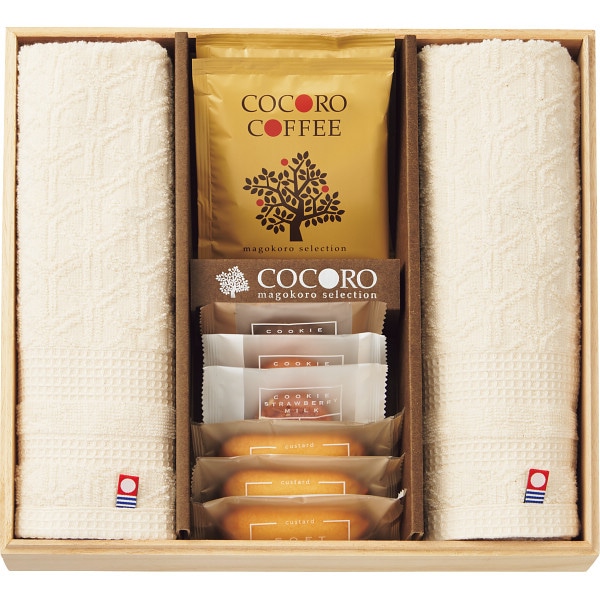 シャディ ココロ　今治タオル・スイーツセット（木箱入） 1個(ご注文単位1個) ※軽 【直送品】