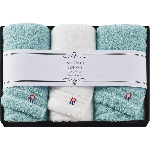 シャディ ブリリアントコットン　フェイスタオル３枚セット 1個(ご注文単位1個)  【直送品】