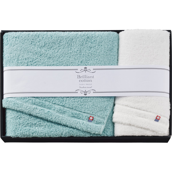 シャディ ブリリアントコットン　バス・フェイスタオルセット 1個(ご注文単位1個)  【直送品】