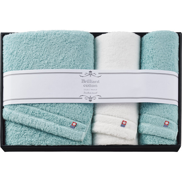 シャディ ブリリアントコットン　バス・フェイスタオル２枚セット 1個(ご注文単位1個)  【直送品】