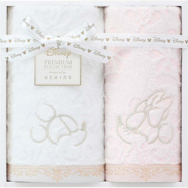 シャディ ディズニー プレミアム フェイス・ゲストタオルセット 1個(ご注文単位1個) 【直送品】