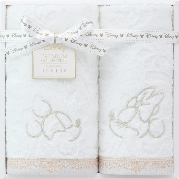 シャディ ディズニー プレミアム フェイス・ゲストタオルセット 1個(ご注文単位1個) 【直送品】