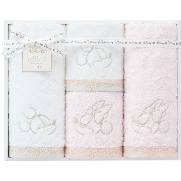シャディ ディズニー プレミアム フェイス・ゲストタオルセット 1個(ご注文単位1個) 【直送品】