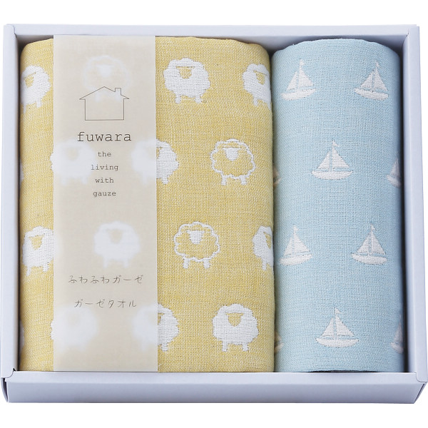 シャディ ふわら　六重織フェイスタオル・タオルハンカチセット 1個(ご注文単位1個)  【直送品】